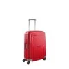 Samsonite Valise Cabine Rigide S'Cure 55 Cm Crimson Red -Delsey Paris Magasin valise cabine rigide s cure 55 cm crimson red