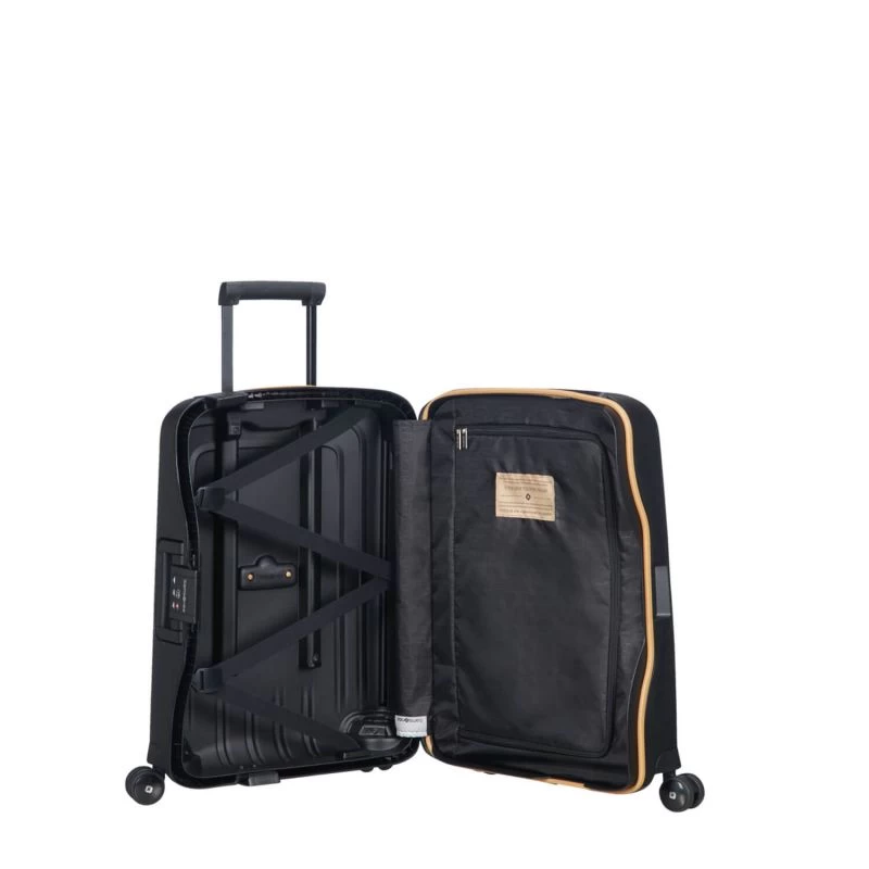 Samsonite Valise Cabine Rigide S'Cure Eco 55 Cm Eco Black 4 Samsonite Valise Cabine Rigide S'Cure Eco 55 Cm Eco Black – Image 2