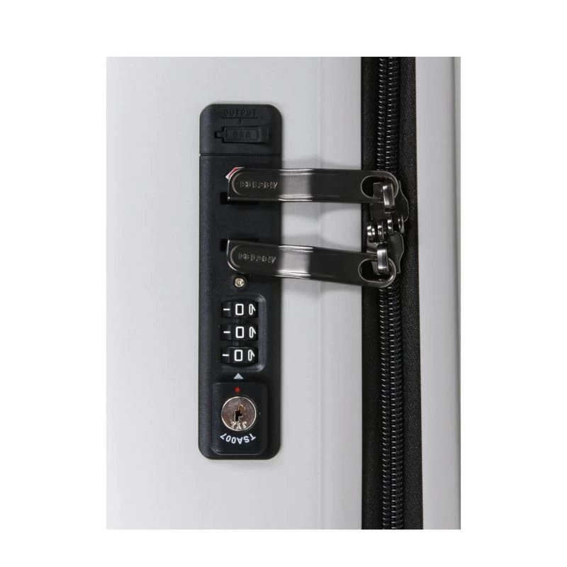 Delsey Paris Valise Cabine Rigide Securitime Zip 55 Cm Argent 12 Delsey Paris Valise Cabine Rigide Securitime Zip 55 Cm Argent – Image 10