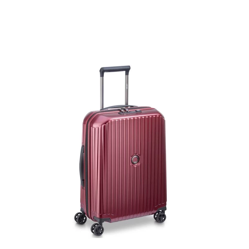 Delsey Paris Valise Cabine Rigide Securitime Zip Slim Port USB 55 Cm Rouge 5 Delsey Paris Valise Cabine Rigide Securitime Zip Slim Port USB 55 Cm Rouge – Image 3