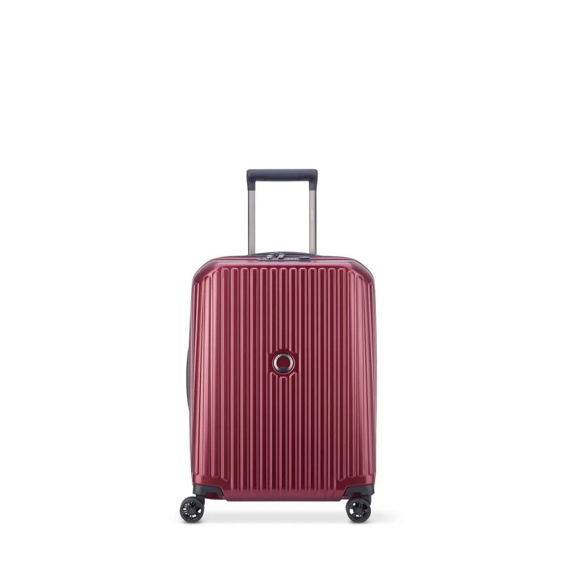 Delsey Paris Valise Cabine Rigide Securitime Zip Slim Port USB 55 Cm Rouge 3 Delsey Paris Valise Cabine Rigide Securitime Zip Slim Port USB 55 Cm Rouge