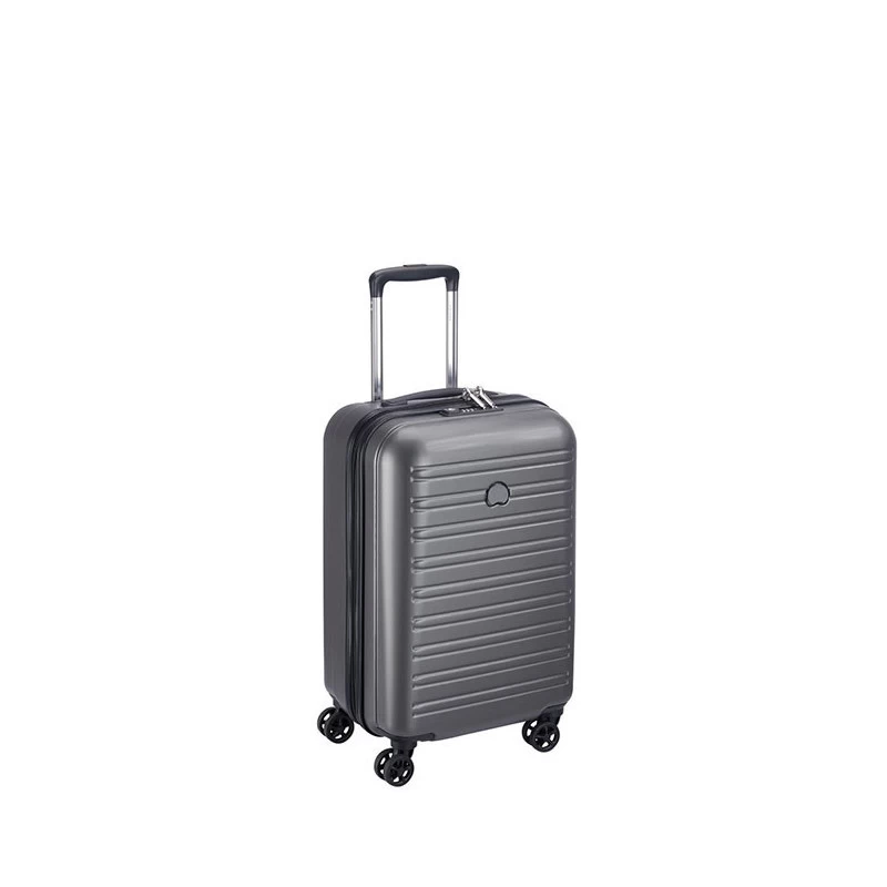 Delsey Paris Valise Cabine Rigide Segur 2.0 55 Cm Gris 4 Delsey Paris Valise Cabine Rigide Segur 2.0 55 Cm Gris – Image 2