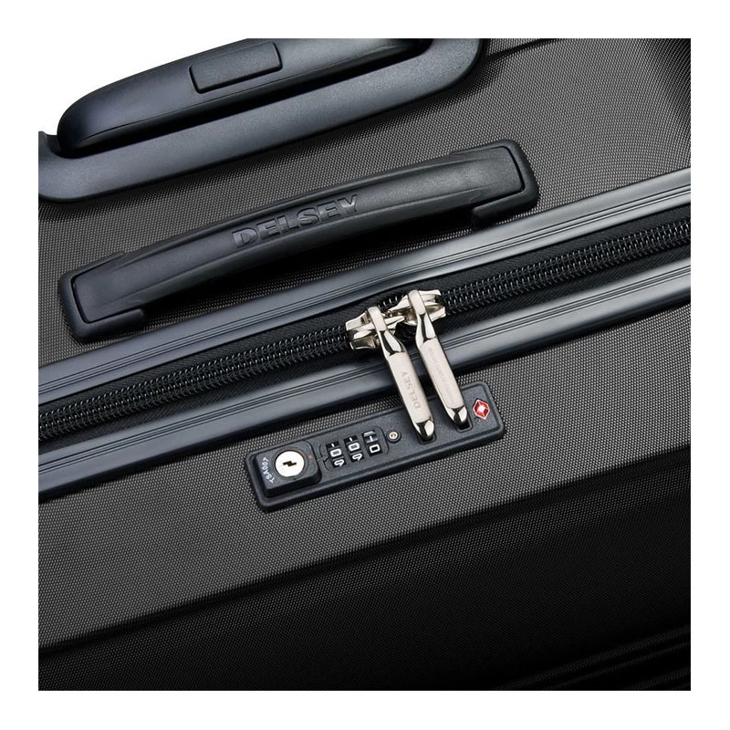 Delsey Paris Valise Cabine Rigide Segur 2.0 55 Cm Noir 6 Delsey Paris Valise Cabine Rigide Segur 2.0 55 Cm Noir – Image 4