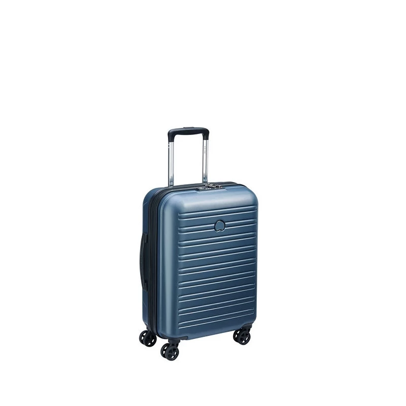 Delsey Paris Valise Cabine Rigide Slim Segur 2.0 55 Cm Bleu 5 Delsey Paris Valise Cabine Rigide Slim Segur 2.0 55 Cm Bleu – Image 3