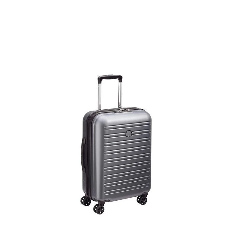 Delsey Paris Valise Cabine Rigide Slim Segur 2.0 55 Cm Gris 4 Delsey Paris Valise Cabine Rigide Slim Segur 2.0 55 Cm Gris – Image 2