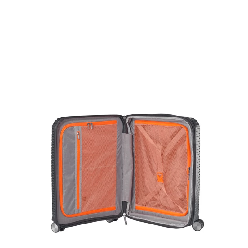 JUMP Valise Cabine Rigide Sondo Extensible 55 Cm Noir 4 JUMP Valise Cabine Rigide Sondo Extensible 55 Cm Noir – Image 2