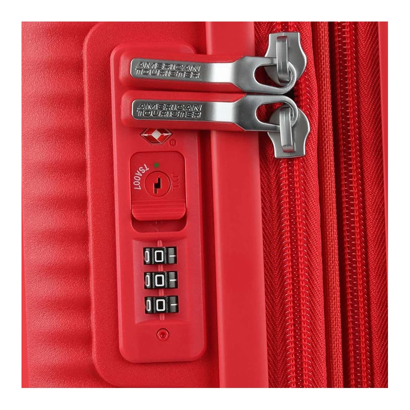 American Tourister Valise Cabine Rigide Soundbox 55 Cm Coral Red 5 American Tourister Valise Cabine Rigide Soundbox 55 Cm Coral Red – Image 3
