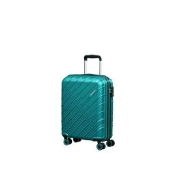American Tourister Valise Cabine Rigide Speedstar 55cm Deep Turquoise -Delsey Paris Magasin valise cabine rigide speedstar 55cm deep turquoise 2