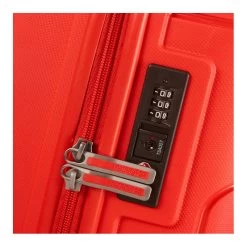American Tourister Valise Cabine Rigide Sunside 55 Cm Sunset Red -Delsey Paris Magasin valise cabine rigide sunside 55 cm sunset red 2