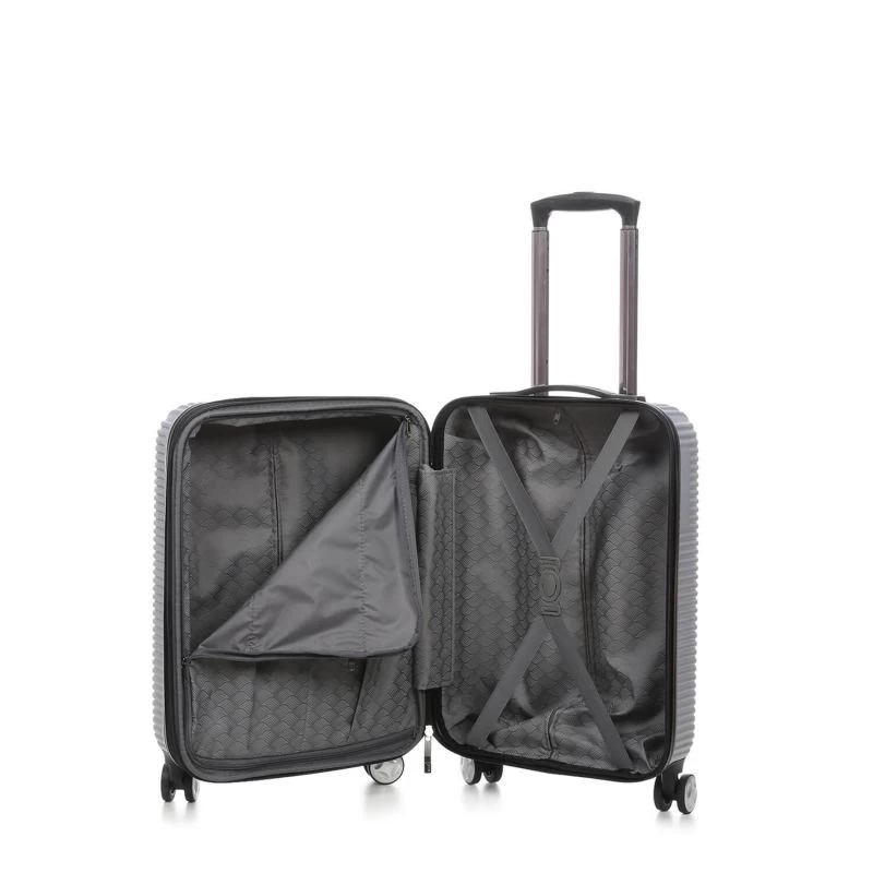 Valise Cabine Rigide Takai 55 Cm Argent 4 Valise Cabine Rigide Takai 55 Cm Argent – Image 2