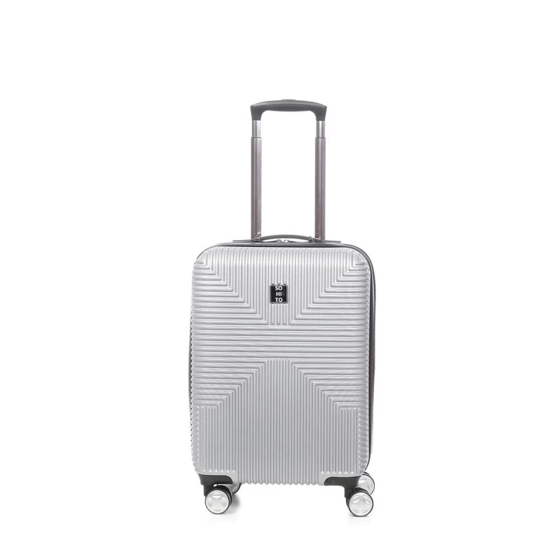 Valise Cabine Rigide Takai 55 Cm Argent 3 Valise Cabine Rigide Takai 55 Cm Argent