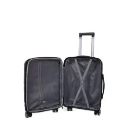 Valise Cabine Rigide Weekend Extensible 56 Cm Marine -Delsey Paris Magasin valise cabine rigide weekend extensible 56 cm marine 1