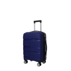 Valise Cabine Rigide Weekend Extensible 56 Cm Marine -Delsey Paris Magasin valise cabine rigide weekend extensible 56 cm marine 2