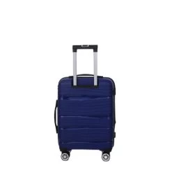 Valise Cabine Rigide Weekend Extensible 56 Cm Marine -Delsey Paris Magasin valise cabine rigide weekend extensible 56 cm marine 3