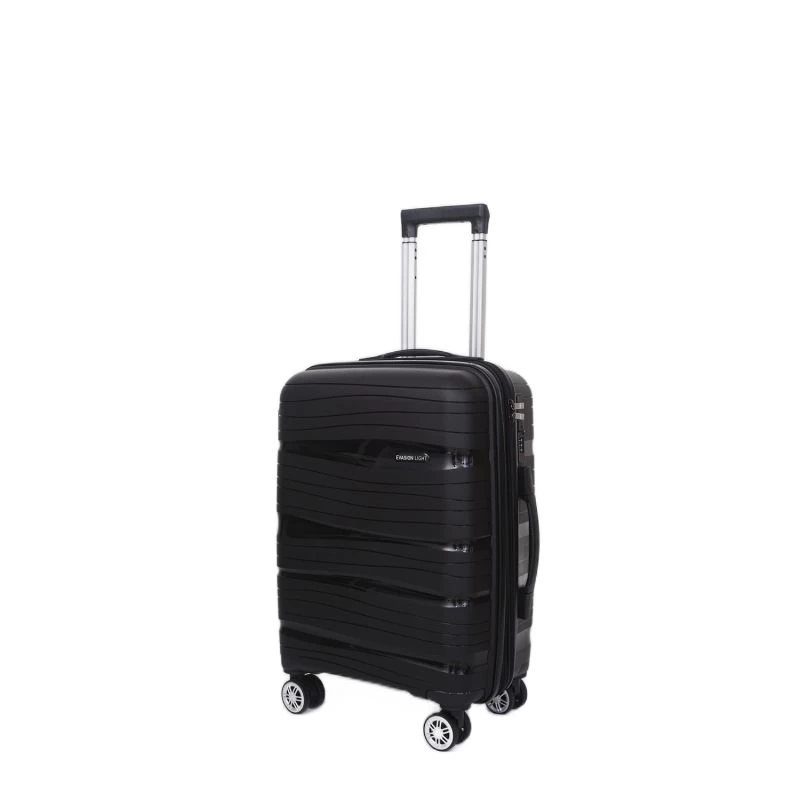 Valise Cabine Rigide Weekend Extensible 56 Cm Noir 5 Valise Cabine Rigide Weekend Extensible 56 Cm Noir – Image 3