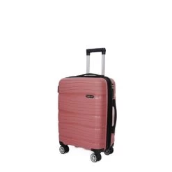 Valise Cabine Rigide Weekend Extensible 56 Cm Rose -Delsey Paris Magasin valise cabine rigide weekend extensible 56 cm rose 2