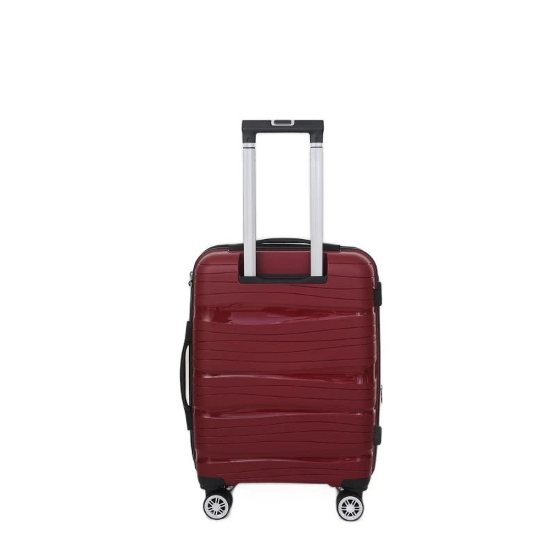 Valise Cabine Rigide Weekend Extensible 56 Cm Rouge 6 Valise Cabine Rigide Weekend Extensible 56 Cm Rouge – Image 4