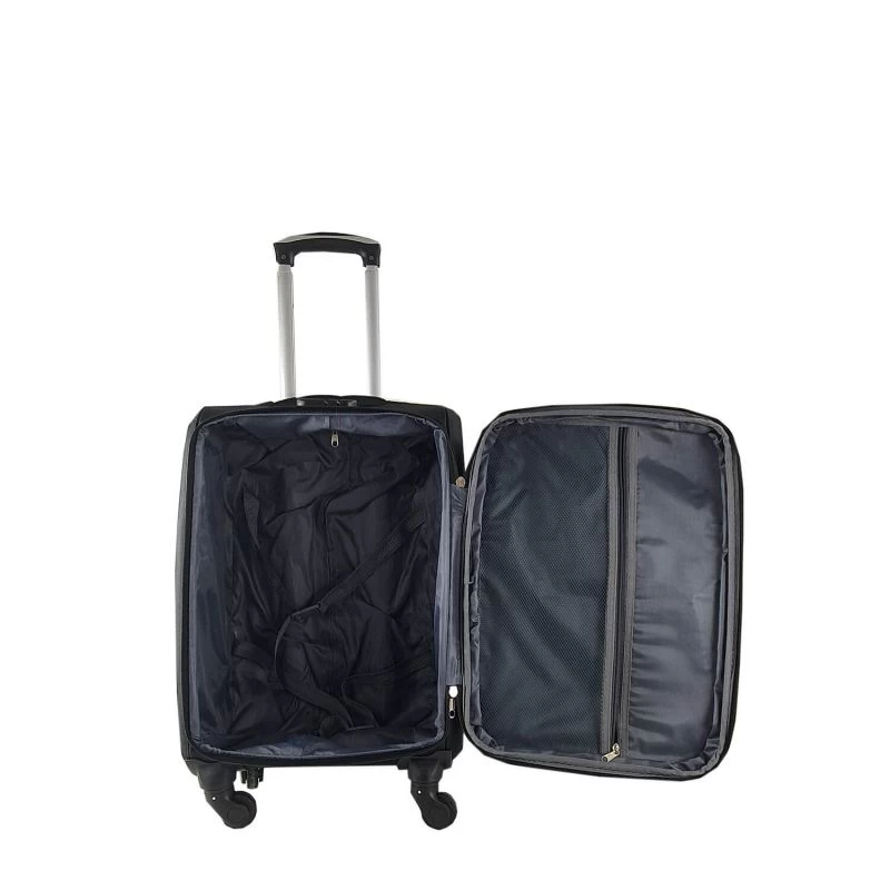 Valise Cabine Souple 777 Extensible 56 Cm Noir 4 Valise Cabine Souple 777 Extensible 56 Cm Noir – Image 2
