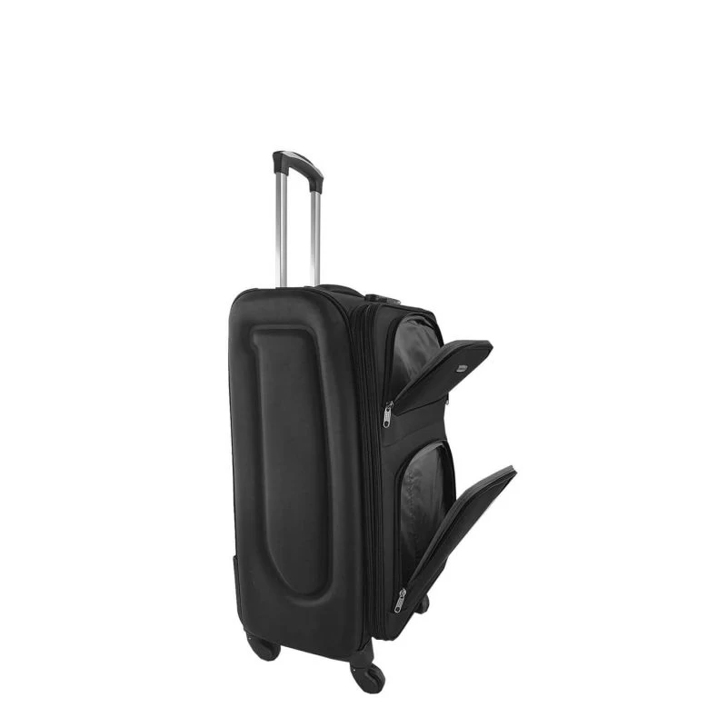 Valise Cabine Souple 777 Extensible 56 Cm Noir 5 Valise Cabine Souple 777 Extensible 56 Cm Noir – Image 3