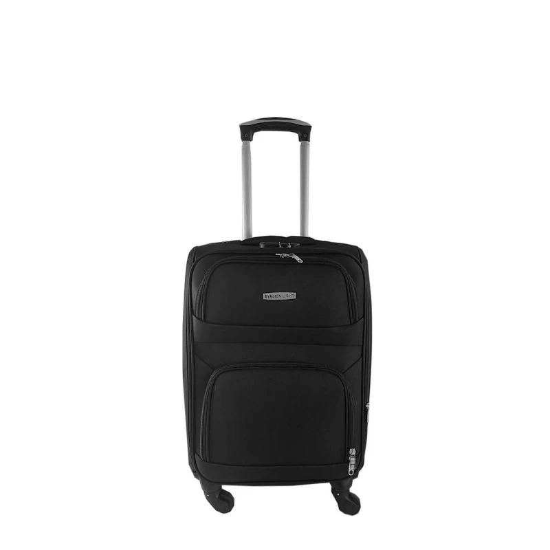 Valise Cabine Souple 777 Extensible 56 Cm Noir 3 Valise Cabine Souple 777 Extensible 56 Cm Noir