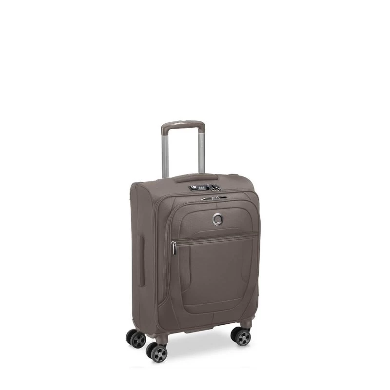Delsey Paris Valise Cabine Souple Helium DLX Slim 55 Cm Moka 5 Delsey Paris Valise Cabine Souple Helium DLX Slim 55 Cm Moka – Image 3