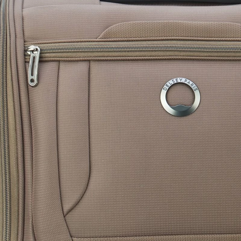 Delsey Paris Valise Cabine Souple Helium DLX Underseater 39 Cm Moka 6 Delsey Paris Valise Cabine Souple Helium DLX Underseater 39 Cm Moka – Image 4