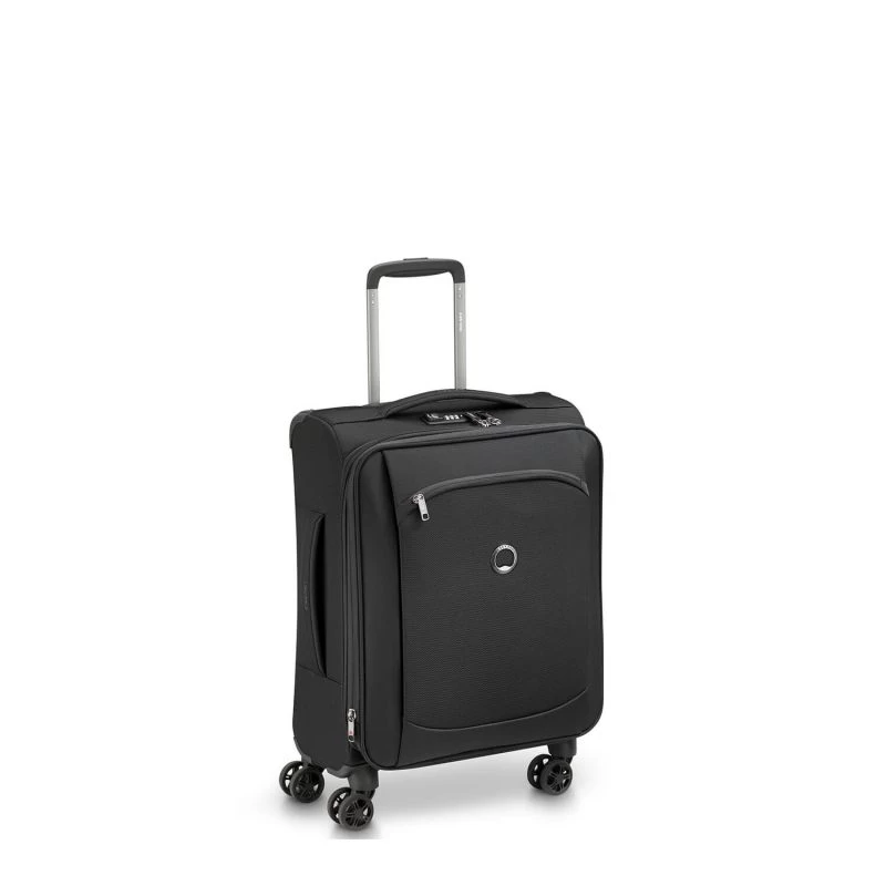 Delsey Paris Valise Cabine Souple Montmartre Air 2.0 Extensible Et Slim En RPET 55 Cm Noir 5 Delsey Paris Valise Cabine Souple Montmartre Air 2.0 Extensible Et Slim En RPET 55 Cm Noir – Image 3