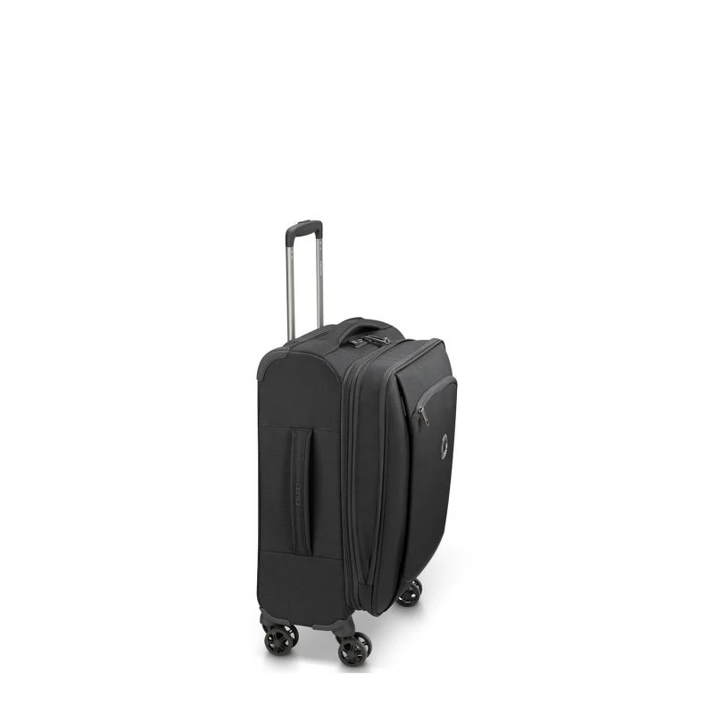 Delsey Paris Valise Cabine Souple Montmartre Air 2.0 Extensible Et Slim En RPET 55 Cm Noir 6 Delsey Paris Valise Cabine Souple Montmartre Air 2.0 Extensible Et Slim En RPET 55 Cm Noir – Image 4