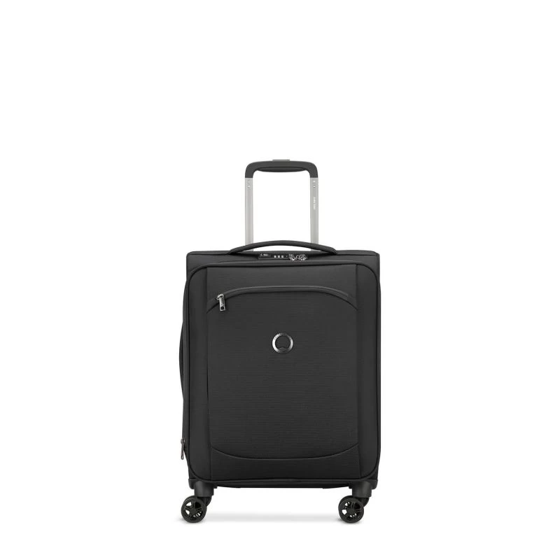 Delsey Paris Valise Cabine Souple Montmartre Air 2.0 Extensible Et Slim En RPET 55 Cm Noir 3 Delsey Paris Valise Cabine Souple Montmartre Air 2.0 Extensible Et Slim En RPET 55 Cm Noir