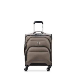 Delsey Paris Valise Cabine Souple Sky Max 2.0 55 Cm Beige