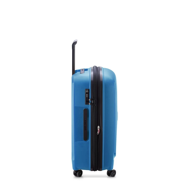 Delsey Paris Valise Rigide Belmont Plus Extensible 70 Cm Bleu 5 Delsey Paris Valise Rigide Belmont Plus Extensible 70 Cm Bleu – Image 3