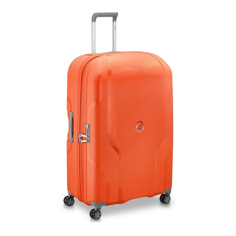 Delsey Paris Valise Rigide Clavel Extensible 82 Cm Tangerine Orange 4 Delsey Paris Valise Rigide Clavel Extensible 82 Cm Tangerine Orange – Image 2