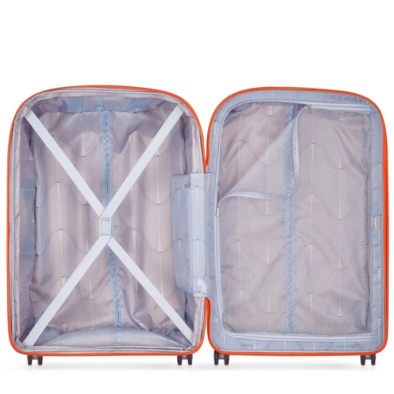 Delsey Paris Valise Rigide Clavel Extensible 82 Cm Tangerine Orange 7 Delsey Paris Valise Rigide Clavel Extensible 82 Cm Tangerine Orange – Image 5