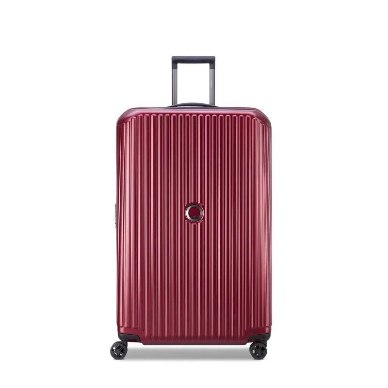 Delsey Paris Valise Rigide Extensible Securitime Zip 77cm Rouge 3 Delsey Paris Valise Rigide Extensible Securitime Zip 77cm Rouge
