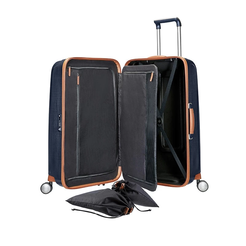 Samsonite Valise Rigide Lite-Cube DLX 82 Cm Midnight Blue 4 Samsonite Valise Rigide Lite-Cube DLX 82 Cm Midnight Blue – Image 2