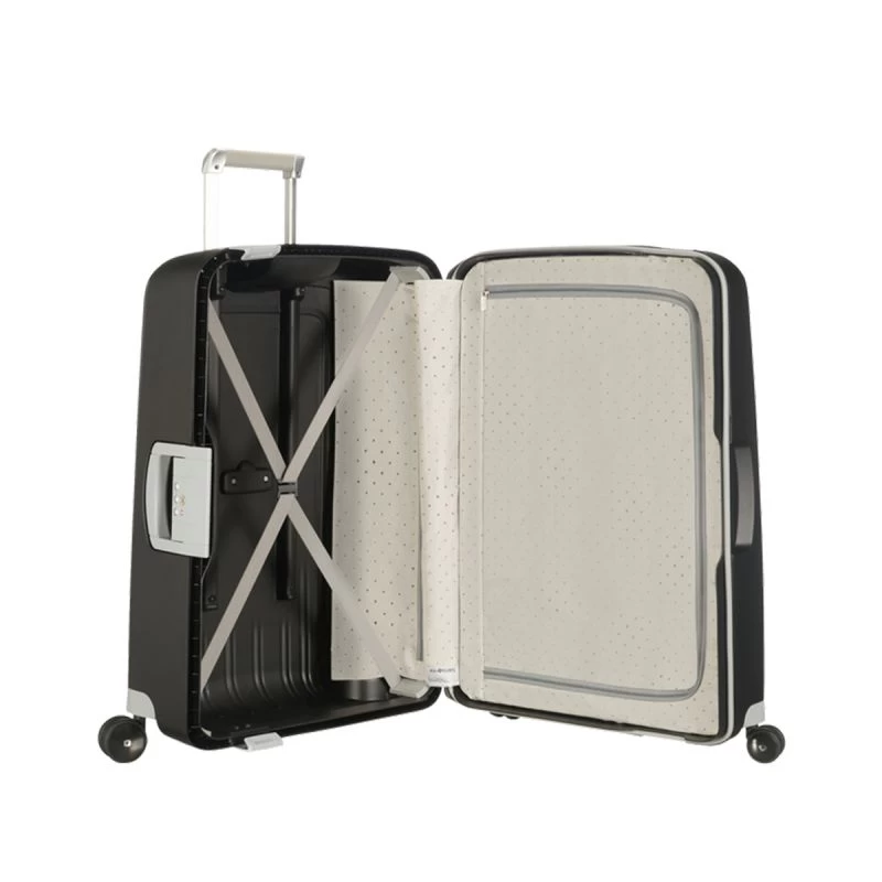 Samsonite Valise Rigide Macer 69cm Black 4 Samsonite Valise Rigide Macer 69cm Black – Image 2