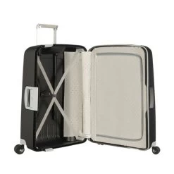 Samsonite Valise Rigide Macer 75 Cm Black -Delsey Paris Magasin valise rigide macer 75 cm black 1