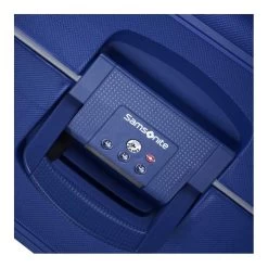 Samsonite Valise Rigide S'Cure 75 Cm Dark Blue -Delsey Paris Magasin valise rigide s cure 75 cm dark blue 3