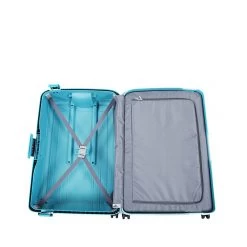 Samsonite Valise Rigide S'Cure 81 Cm Aqua Blue -Delsey Paris Magasin valise rigide s cure 81 cm aqua blue 1