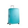 Samsonite Valise Rigide S'Cure 81 Cm Aqua Blue -Delsey Paris Magasin valise rigide s cure 81 cm aqua blue