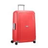 Samsonite Valise Rigide S'Cure 81 Cm Capri Red -Delsey Paris Magasin valise rigide s cure 81 cm capri red
