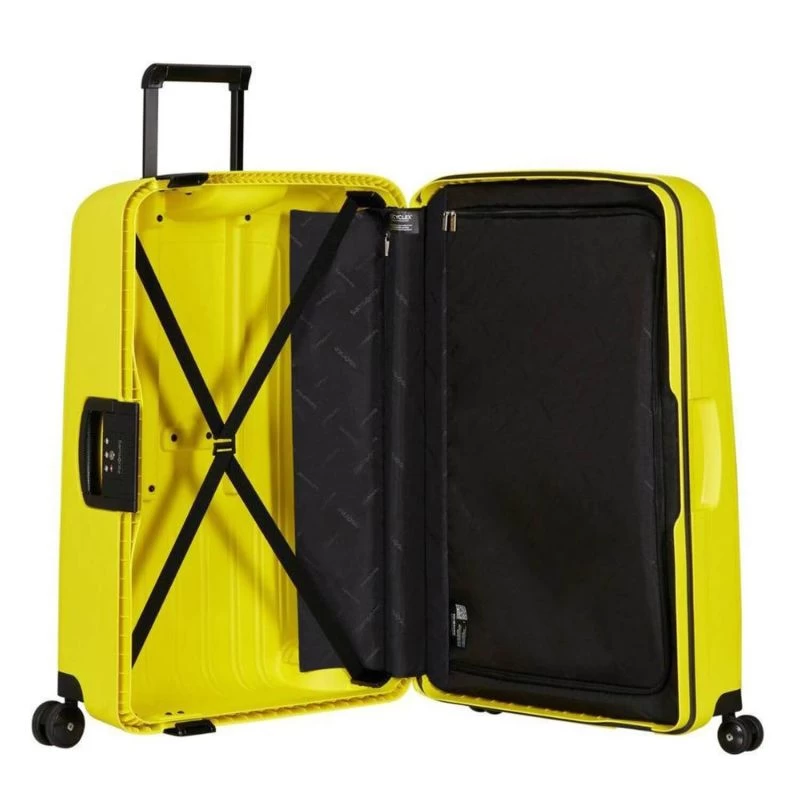 Samsonite Valise Rigide S'Cure 81 Cm Lime 4 Samsonite Valise Rigide S'Cure 81 Cm Lime – Image 2
