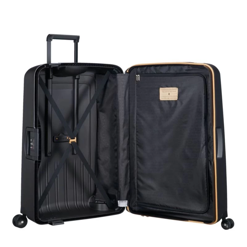 Samsonite Valise Rigide S'Cure Eco 69 Cm Eco Black 4 Samsonite Valise Rigide S'Cure Eco 69 Cm Eco Black – Image 2