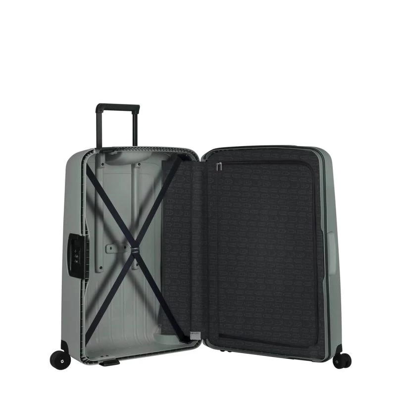 Samsonite Valise Rigide S'Cure Eco 69 Cm Forest Grey 4 Samsonite Valise Rigide S'Cure Eco 69 Cm Forest Grey – Image 2