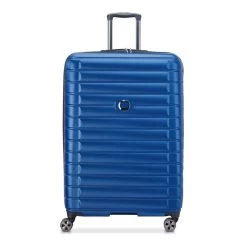 Delsey Paris Valise Rigide Shadow 5.0 Extensible 82 Cm Bleu