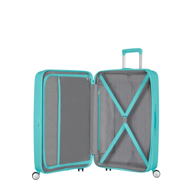 American Tourister Valise Rigide Soundbox 67 Cm Pool Blue 4 American Tourister Valise Rigide Soundbox 67 Cm Pool Blue – Image 2