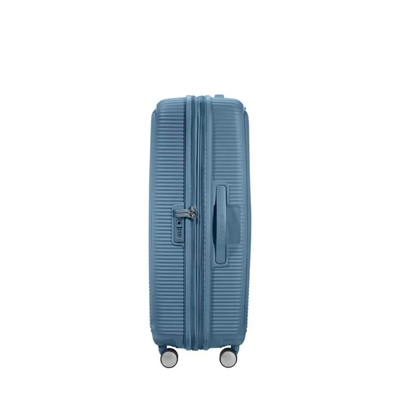 American Tourister Valise Rigide Soundbox 67 Cm Stone Blue 6 American Tourister Valise Rigide Soundbox 67 Cm Stone Blue – Image 4