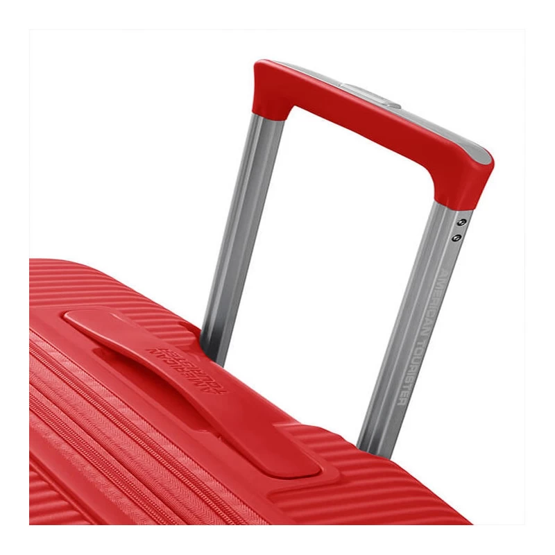 American Tourister Valise Rigide Soundbox 77cm Coral Red 4 American Tourister Valise Rigide Soundbox 77cm Coral Red – Image 2