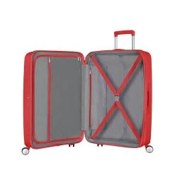 American Tourister Valise Rigide Soundbox 77cm Coral Red 10 American Tourister Valise Rigide Soundbox 77cm Coral Red -Delsey Paris Magasin valise rigide soundbox 77cm coral red 2