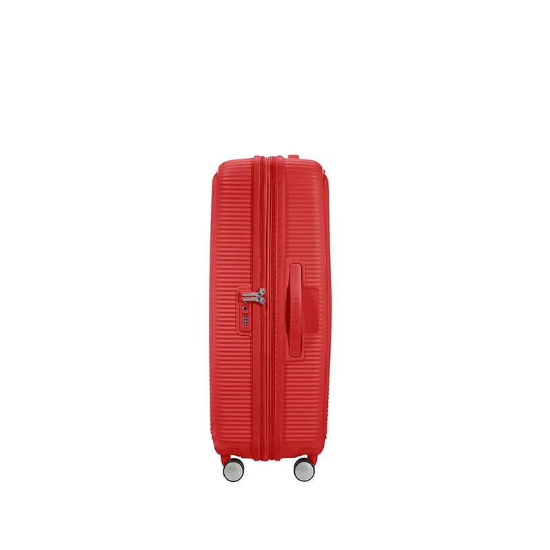 American Tourister Valise Rigide Soundbox 77cm Coral Red 8 American Tourister Valise Rigide Soundbox 77cm Coral Red – Image 6